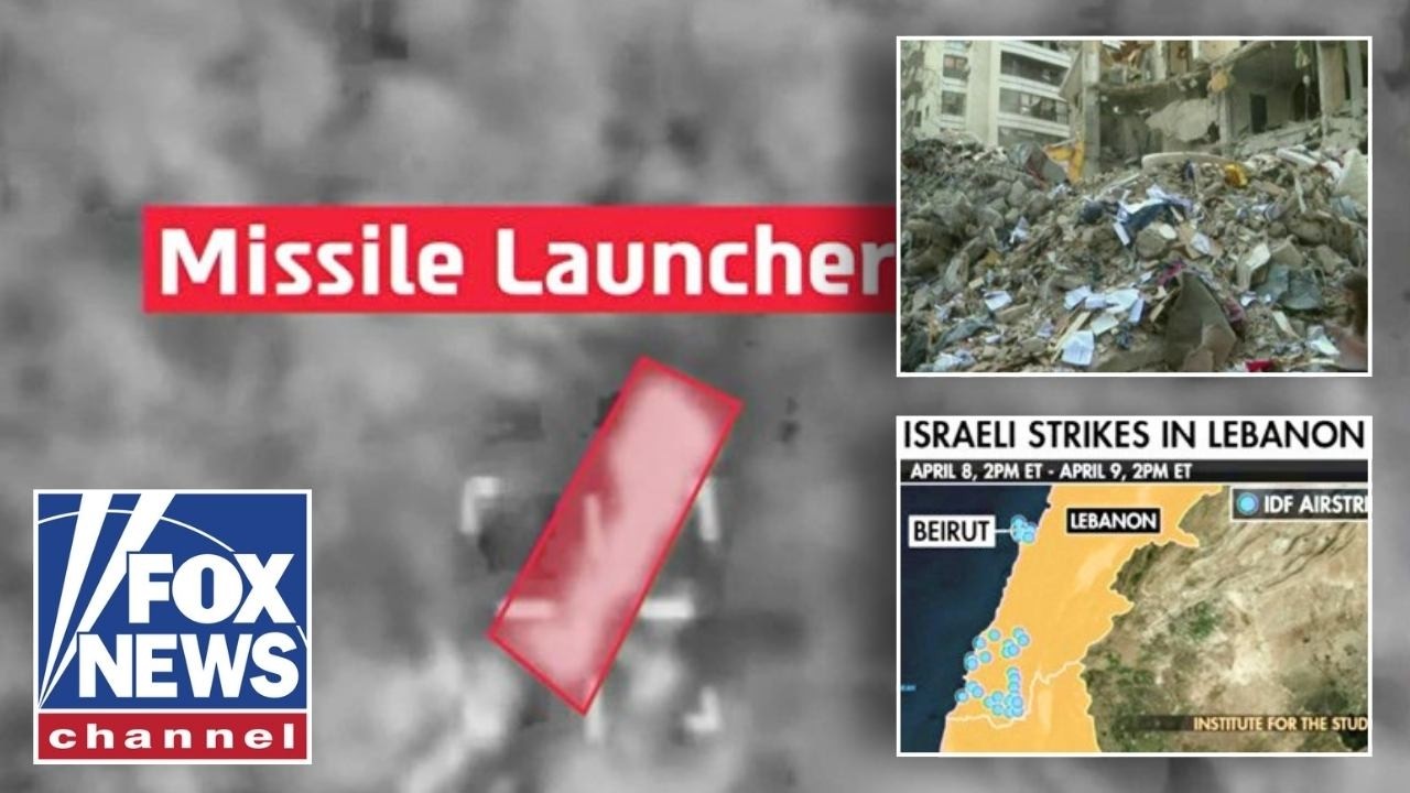WATCH: New video shows Israel striking Hezbollah missile launchers