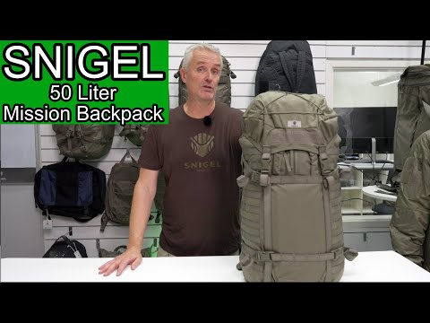 Snigel 50 liter Mission Backpack - Tactical Backpack