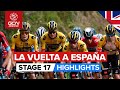 A Jumbo Battle On The Angliru? | Vuelta A España 2023 Highlights - Stage 17