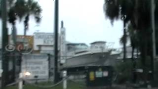 preview picture of video 'TROPICAL STORM DEBBIE DRIVING DETOUR TO HUDSON BEACH  HUDSON FLORIDA PASCO COUNTY PART 5'