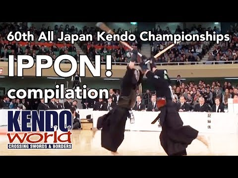 IPPON Compilation (slow motion) - 60th All Japan Kendo Championships (2012)