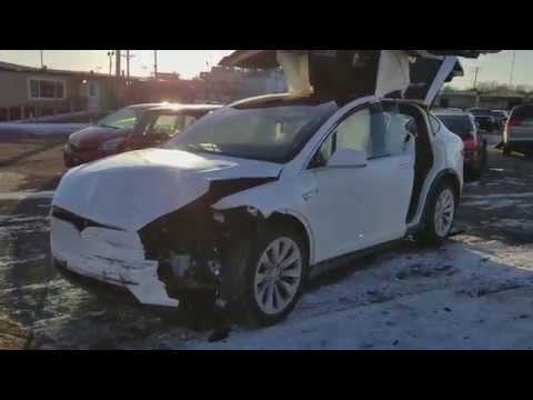 Tesla Model X Crash Aftermath!