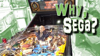 Sega's Flash Bulbs On The Frankenstein Pinball Machine...