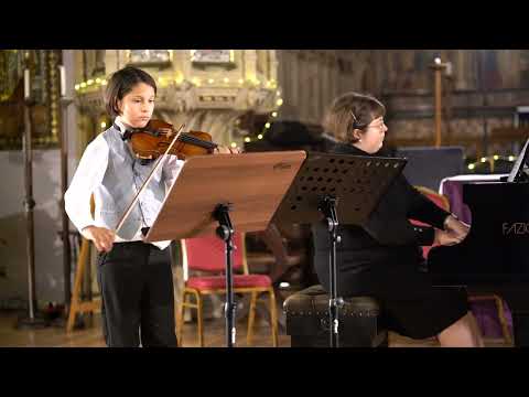 Christmas Concert - Concertino in Russian style by yanshinov #violin #Janschinow