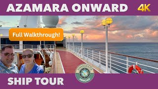 Azamara Onward Ship Tour | Full Walkthrough | Azamara Cruises