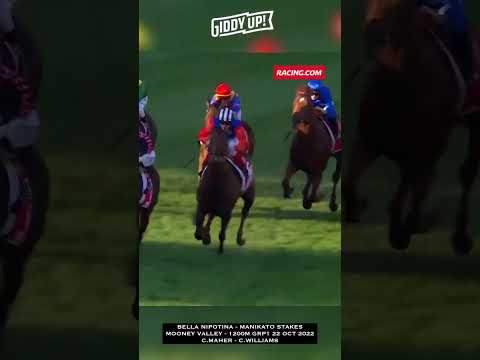 Bella Nipotina’s FIRST GRP 1 🐎🔥- Manikato Stakes 2022 #shorts #horseracing
