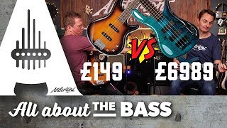 Video thumbnail for £6989 Bass Vs. £149 Bass... Is there really £6840 difference?? by Andertons Music Co