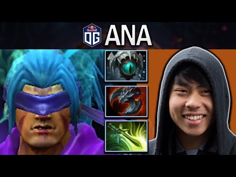 OG.ANA SMURF ANTI-MAGE WITH OLD SCHOOL BUILD - DOTA 2 7.31 GAMEPLAY