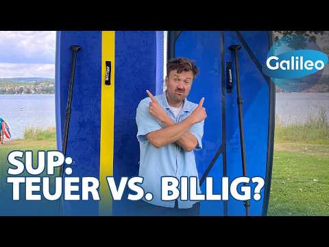 Stand-Up-Paddle-Board Test: Premium vs. Billig – Der Galileo-Check!