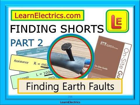 EARTH FAULTS – FINDING SHORTS PART 2 – TRACING EARTH FAULTS IN ELECTRICAL CIRCUITS WITH EXAMPLES