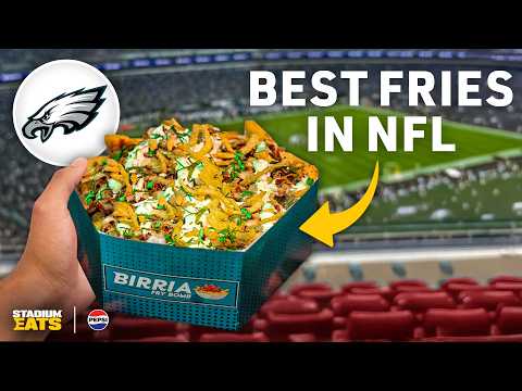 We Tried EVERY Eagles Game Day Food at Lincoln Financial Field! Feat. @TwoChomp | Stadium Eats