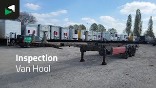 Sơ mi rơ mooc khung xe công ten nơ Van Hool 3 axles để bán - Hình ảnh 4 | Autoline VN Sơ mi rơ mooc khung xe công ten nơ Van Hool 3 axles | Hình ảnh 4 - Autoline