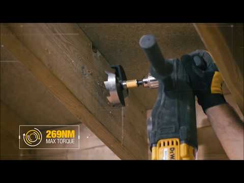 Аккумуляторная угловая дрель DeWALT DCD470N, бесщёточная модель
