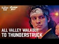 All Valley Walkout To Thunderstruck Cobra Kai