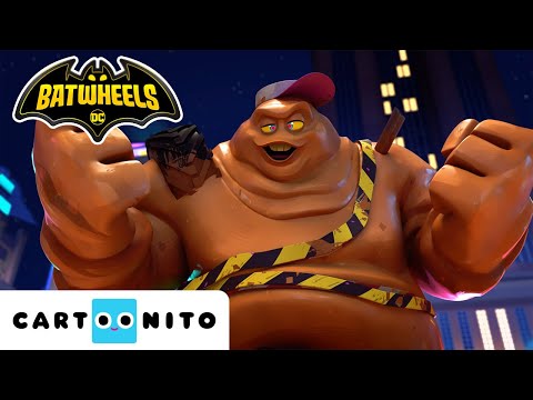 Clayface, the Messy Baddie | Batwheels | Cartoonito