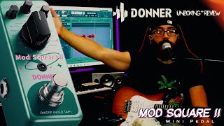 Video thumbnail for Donner Mod Square II Mini Pedal  [Unboxing + Review] by Bryan Dilionnis Official