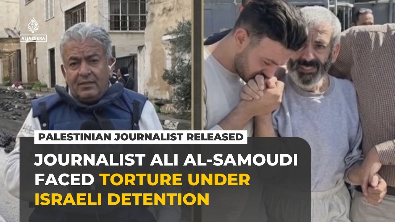 Palestinian journalist Ali al-Samoudi freed after enduring torture in Israeli detention