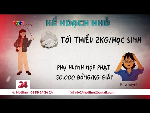 quyen gop giay vun ke hoach nho gio da khong con vui | vtv24