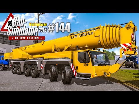 Bau-Simulator 2015 Multiplayer #144 - WINDRAD bauen! CONSTRUCTION SIMULATOR Deluxe