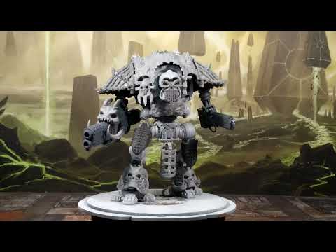 Skull Blood Armour Kit for Chaos Knight