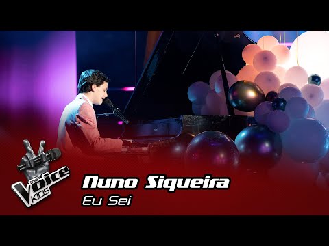 Nuno Siqueira - "Eu Sei" | 1st Live Show | The Voice Kids