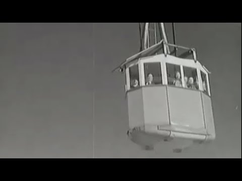 Vysoké Tatry - Obnova lanovky na Lomničák (1949)