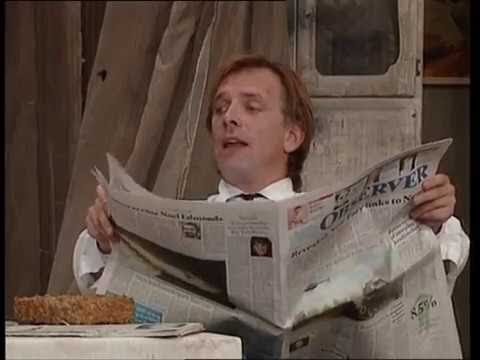 The best of Rik & Ade as they drop out of character! Hilarious! - Rik Mayall remembered...