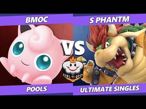 GOML NA Open Southeast USA SSBU - BMoC (Jigglypuff) Vs. S. Phantm (PT, Bowser) Ultimate Pools