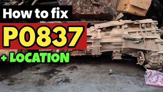 OBD Code p0837 Guide to Repair