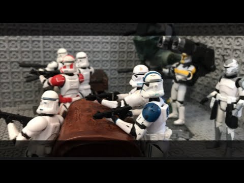 Clones Vs General Grievous Toy Stop Motion