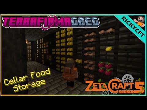 Cellar Food Storage!! - TerraFirmaGreg - ZetaCraft