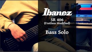 Video thumbnail for Ibanez Soundgear SR406 - 6 String Fretless Bass Solo by Drop D