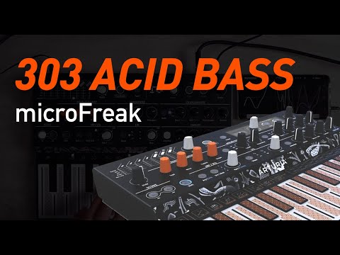 🙂 How to 303 ACID BASS with #microFreak Formant