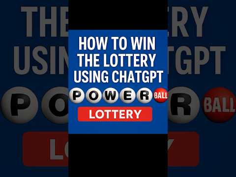 How to Win the Lottery Using ChatGPT #shorts