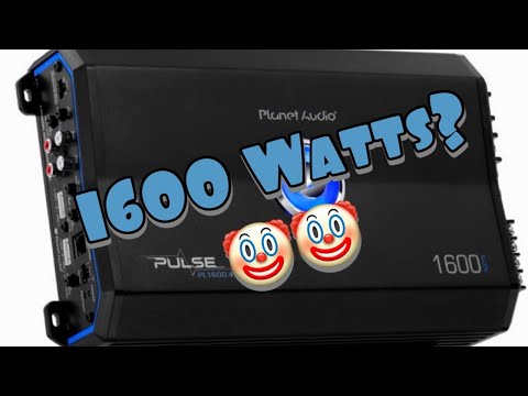 1600 Watts for $105???? Planet Audio PL1600.4 Review