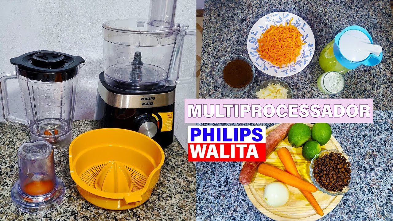 Avaliação Multiprocessador Philips Walita