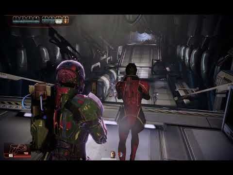 Mass Effect 2 - Derelict Reaper Ship, Recover IFF Reaper Core with Zaeed and Samara