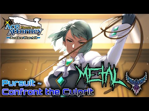 Ace Attorney: Justice for All - Pursuit ~ Confront the Culprit 【Intense Symphonic Metal Cover】
