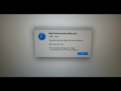 How to Remove ADWARE - MALWARE - VIRUS on MAC OS X - FREE EASY How to Fix security-alerts.com