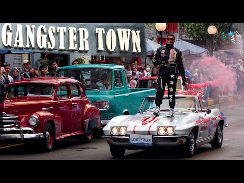ULTIMATE Driftshow in Indonesia's GangsterTown - ANGKUT MUSEUM