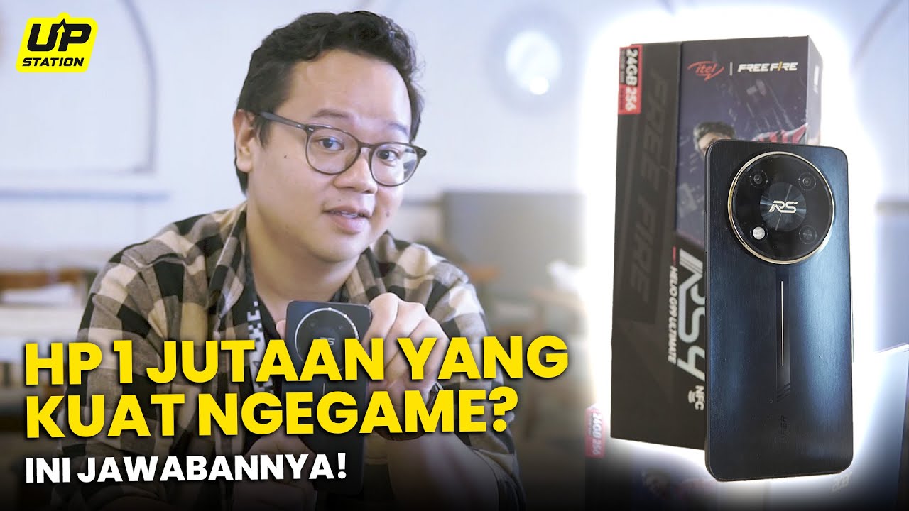  HP 1 Jutaan Mau Kuat Ngegame? Pilih Ini Sih! - Review Itel RS4 | Review Station