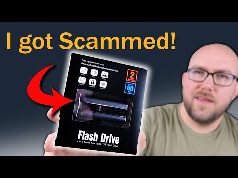 I got Scammed by a "4-in-1" Flash drive