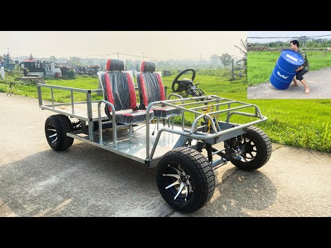 I Built My DAD a 4 Wheeled Cargo Truck in JUST 7 Days