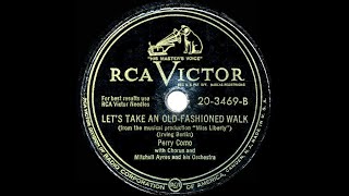 1949 HITS ARCHIVE: Let’s Take An Old Fashioned Walk - Perry Como