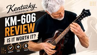 Video thumbnail for Kentucky Mandolin KM-606 Review: Is It Worth It? by Terry Carter Music Store