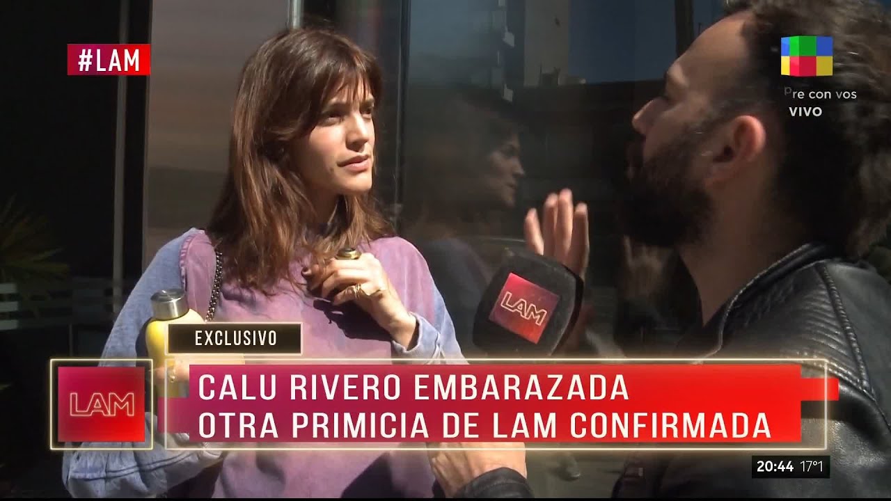 Calu Riveiro Calu Rivero habló por primera vez de su relación con Aíto de la Rúa ...
