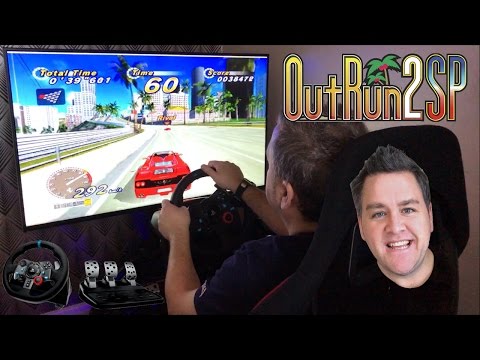 Sega Outrun 2SP -  Mac & PC - Logitech G29 Racing Wheel & Pedals - Outrun 3