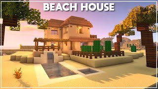 Minecraft: How to Build a Beach House [Tutorial] 2020
