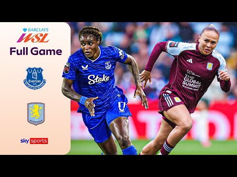 LIVE! | Everton vs Aston Villa | Women's Super League