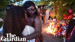 Buffalo shooting: vigil held after 'racially motivated' massacre leaves 10 dead